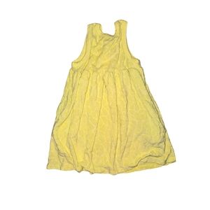 Hanna Andersson Sunny Yellow Terry Kids Dress